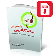 کتاب سالاد کارآفرینی با سس پول