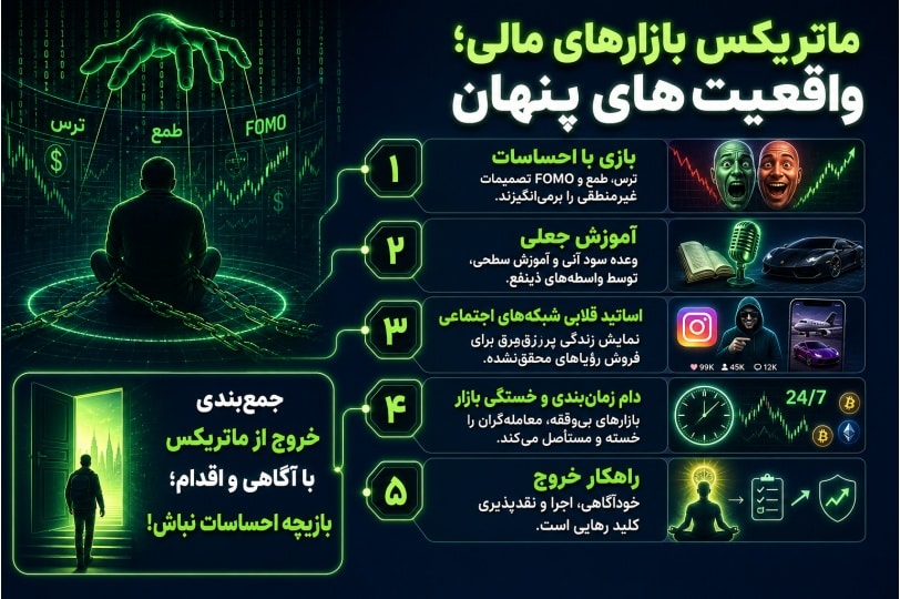اینفوگرافیک را در ماتریکس