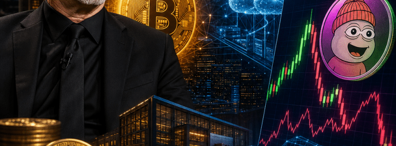 فروش بیتکوین مایکل سیلور و نوسانات بازار کریپتو همراه با نماد رمزارز ANSEM