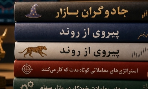 تصویر جلد شش کتاب تاثیرگذار معاملهگری