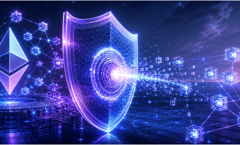 استقلال استارکنت از اتریوم با نماد امنیت کوانتومی